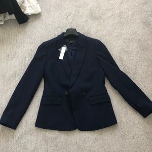 NWT J Crew Lady Blazer in 4 season stretch navy blue